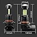 JDM ASTAR Extremely Bright PX Chips 9006 LED Fog Light Bulbs, Ice Blue