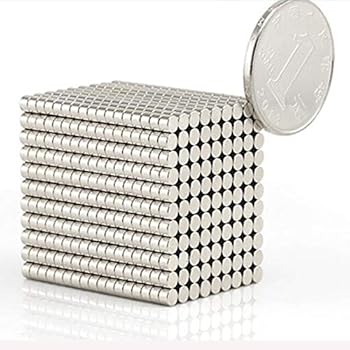 AYGYIYH 200Pieces 3x1mm / (0.12x0.04 Inch) Magnetic Push Pin, Refrigerator Magnet DIY Multi-Purpose Office, Dry Erase Board, Whiteboard, Personalized Multi-function