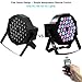 LED Up Lighting 36 RGB stage light, Missyee Sound Activated DMX 512 Controller Lighting Dj Par Can Lights with Remote Control for Birthday Party Wedding Bar Club Home Festival (1 pack)