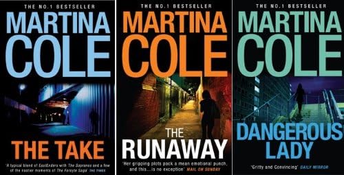 Martina Cole 3 vol. collection (The Take, The Runaway, Dangerous lady)