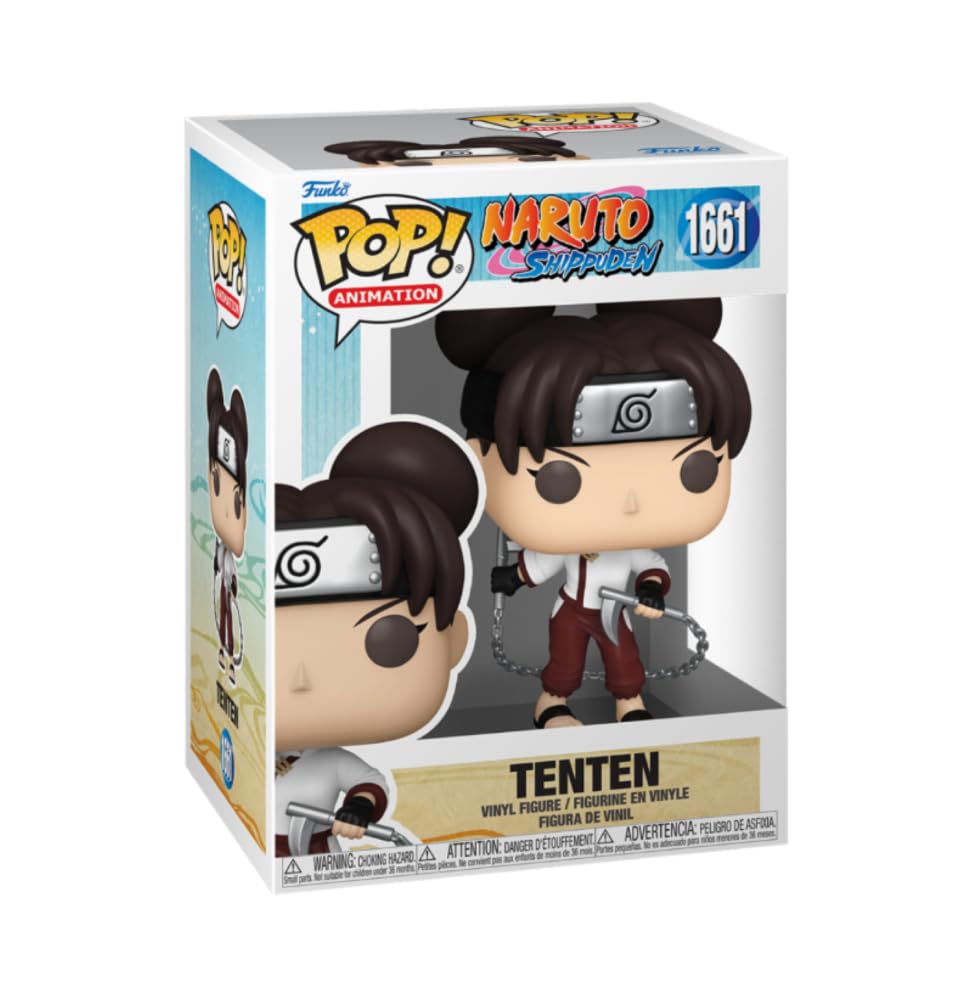 Funko Pop! Animation: Naruto - Tenten - Naruto Shippuden - Collectable Vinyl Figure - Gift Idea - Official Merchandise - Toys for Kids & Adults - Anime Fans - Model Figure for Collectors and Display