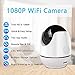 Alptop Indoor WiFi Camera IP Security Camera 1080P Wireless Home Surveillance Camera for Baby/Elder/Pet/Nanny Monitor,Pan/Tilt,Two-Way Audio,Motion Detection & Night Vision AT-200RW