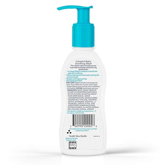 cetaphil eczema baby wash