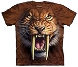 Mountain Sabertooth Tiger Youth Size T-shirt