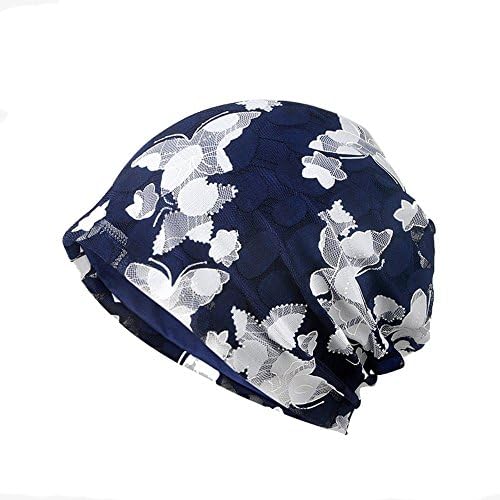 SOTGUS Women's Printed Slouchy Beanie Hat Lightweight Chemo Cap
