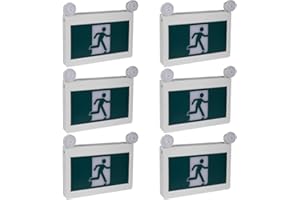 Running man Exit sign CET-180 Thermoplastic sign combo Emergency light LED with 2 heads left right battery backup for 90 minu