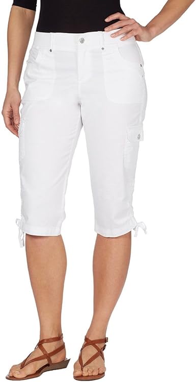 gloria vanderbilt khaki unlimited cargo pants