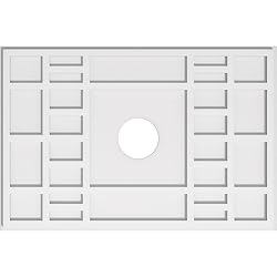 Ekena Millwork CMP34X22BX-05000 Beaux Architectural