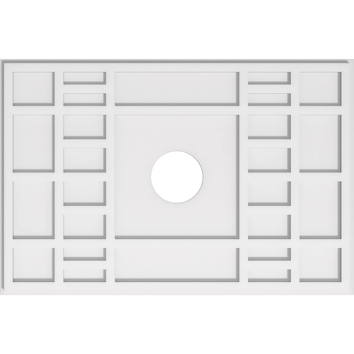 Ekena Millwork CMP34X22BX-05000 Beaux Architectural