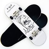 Peoples Republic P-Rep Alien Brain 30mm Graphic Complete Wooden Fingerboard w CNC Lathed Bearing Wheels