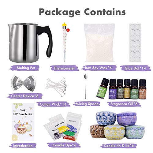 1 Complete+Supplies+Fragrance+Pigment+Candles