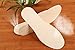 Wowlife 5/10/20 Pairs Disposable Breathable Thin Insoles Barefoot Insoles for US Size 6-9 (5 Pairs)