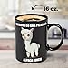 BigMouth Inc Color Changing Alpaca Mystery Mug, Holds 16oz, Changes When Hot or Cold, Ceramic Coffee Cup
