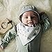 Parker Baby Co. Bandana Drool (Pack of 4) Baby Bibs for Boys, Girls, Unisex - Denver Set