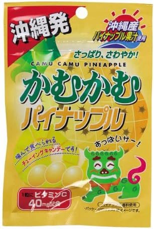 Amazon 三菱食品 かむかむ沖縄パイナップル 30g 10コ入り かむかむ あめ キャンディ 通販