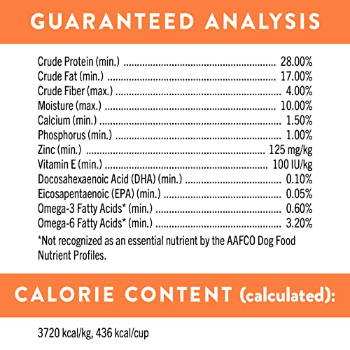 NUTRO ULTRA HIGH PROTEIN NATURAL DRY DOG PUPPY FOOD WITH A TRIO OF PROTEINS FROM CHICKEN LAMB AND SALMON, 4 LB. BAG