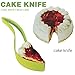 Delmkin 2015 New One-piece Cut Cake Knife Cutting Clip Cake Pie Slicer Knife Pizza Clips Birthdays, Weddings, Holidays, Kitchen