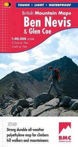 Ben Nevis and Glen Coe (British Mountain Map): 1
