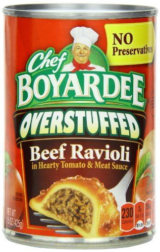 Jual Beli Chef Boyardee Big Beef Ravioli Overstuffed 15 Ounce Cans Pack Of 12 Harga Murah Dari Amazon Com Indonesia Hargadunia