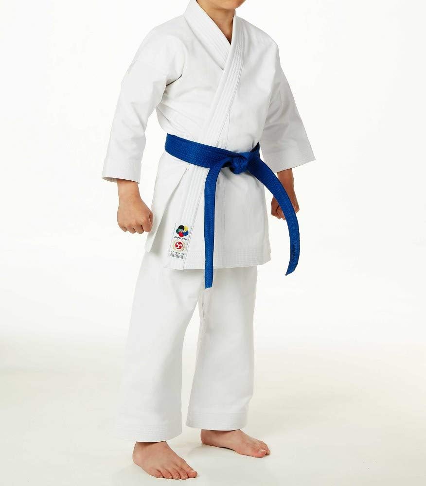 Seishin Premium Jr Karate Gi Uniform Kids – White WKF Approved