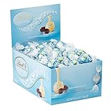 Lindt LINDOR Stracciatella White Chocolate Truffles, 60 Count Box (Grocery)