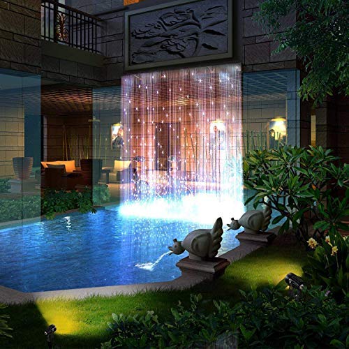 GreenClick 12V Low Voltage Landscape Lights, LED Landscape Spotlight 6.5ft Cable 3W Outdoor Spot Lights IP65 Waterproof Landscape Lighting Garden Tree Pathway Lights with Spike Stand(4 Pack)