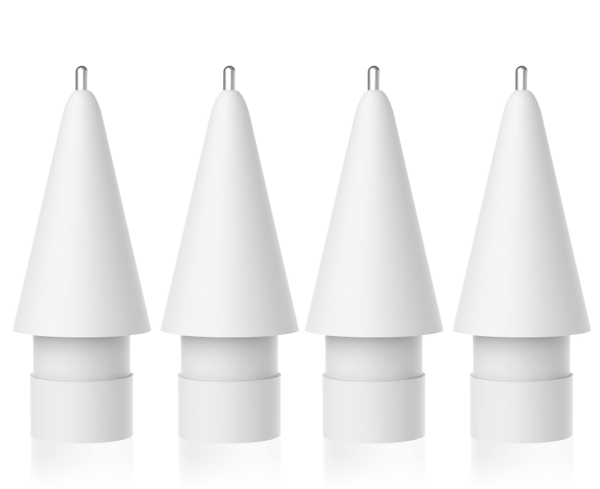 Photo 1 of Upgraded 4 Pack Pencil Tips for Apple Pencil,No Wear Out Fine Point Precise Control Pencil Replacement Nibs,Compatible with Apple Pencil 1st Gen and 2nd Gen/iPad Pro Pencil,White