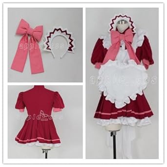 Amazon 東京ミュウミュウ ミュウイチゴ メイド服 コスプレ衣装 男m