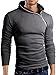Grin&Bear Men's zipped Long Sleeve Hoodie, BH135