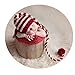 Coberllus Newborn Baby Photo Props Outfits Crochet Christmas Long Tail Hat for Girls Photography Shoot