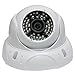 GW Security 5 Megapixel 2592 x 1920 Pixel Super HD 1920P High Resolution Network PoE Power Over Ethernet 1080P Security Dome IP Camera with 3.6mm Wide Angle Len (White)