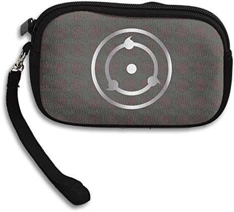Naruto Sharingan Platinum Style Purse &amp; Key Wristlet Bag
