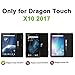 IVSO Dragon Touch X10 2018 Tablet Screen Protector Premium Crystal HD Clear Scratch Resistant -3 Pack for Dragon Touch X10 2018 Tablet