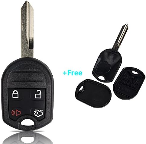 OuyFilters(TM)Keyless Entry Remote Control Car Ignition Key Fob, Free Shell Case for Ford E-150 350 450 F-150 250 350 450 550 Ranger Explorer Windstar Replace CWTWB1U793, 5912560, 164-R8070
