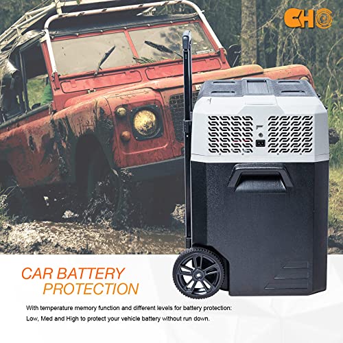 cho Portable Freezer Cooler AC/DC Compressor Refrigerator Fridge