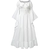 Renaissance Faire Costume Women Medieval Victorian Dress Witch Fairy Pirate Dress