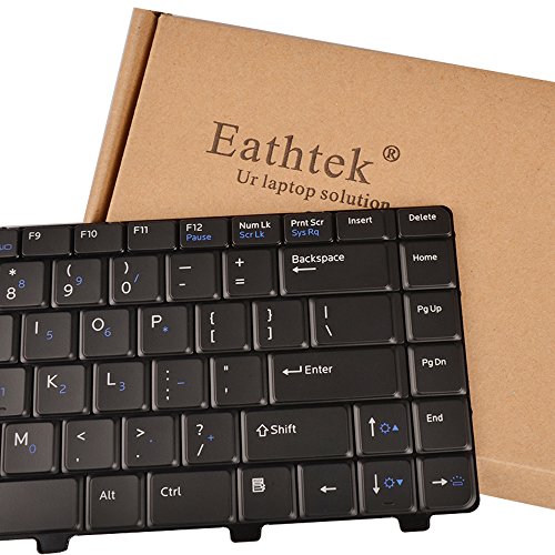 Eathtek Replacement Keyboard with Backlit for Dell Vostro 3300 3400 3500 V3300 Series Black US Layout, Compatible with Part Number 5MFJ6 05MFJ6 0TJFH0 TJFH0 NSK-DJ301