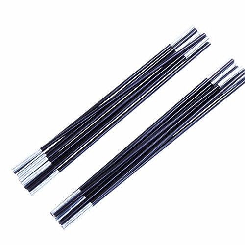 KangTeer Glass Fiber Rod Tent Pole 2 Pack 3.5m/138inch Bar Tent Pole Accessories Building Supporting Rod Pole Awning Frames Kit for Hiking Camping - Thumbnail 4