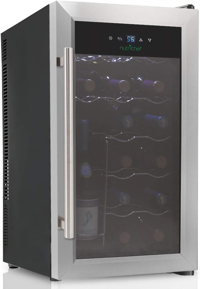 Which Is The Best Newair Silent Wine Refrigerator 18 Bottle In Stainless Steel