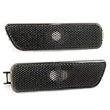 99-05 Volkswagen Golf Jetta MK4 Front Bumper Side Marker Light Lamp Smoke Lens