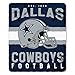Northwest NFL Dallas Cowboys Unisex-Adult Fleece Throw Blanket, 50