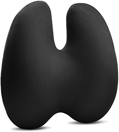 LifBetter Lumbar Support Pillow, Memory Foam Back Cushion Designed For Lower Back Pain Relief and Promote Your Posture for Office Chairs Car Seat