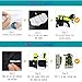 Petvins Dog Life Jacket Inflatable Pet Life Preserver Adjustable Air Sac Swiming Coat Safety Vest Fluorescent Green Small