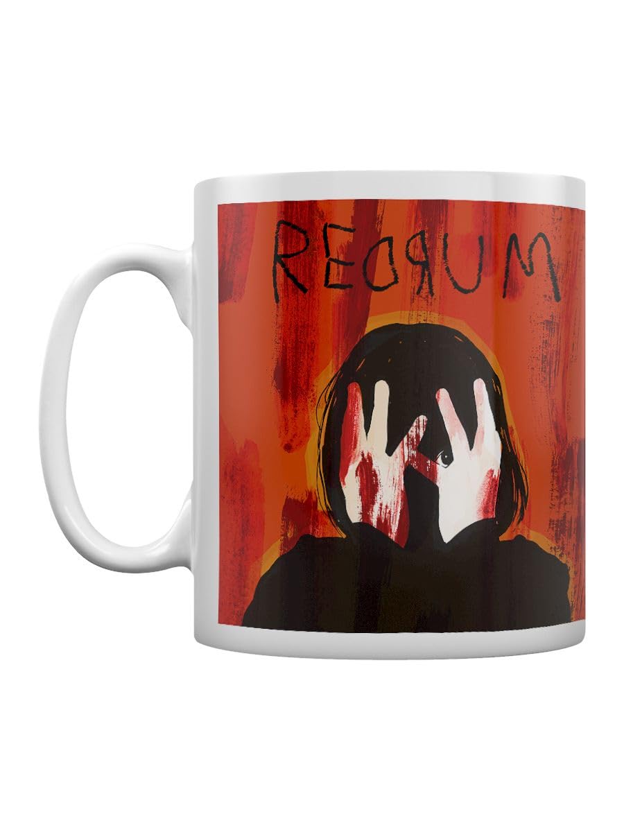 Pyramid International The Shining Mug (Redrum Design) 11oz Ceramic Coffee Mug, Coffee Mugs for Women and Men - Official Merchandise