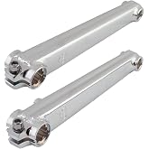 SE BIKES Crankarm Set BMX V-Ridge 180 3Pc 19Mmx8T Spline Cp W/Bb Axle | SE Bikes V-Ridge 180mm Aluminum BMX Crank Set with BB Axle