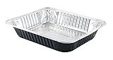 KitchenDance Disposable Colored Aluminum Foil Half