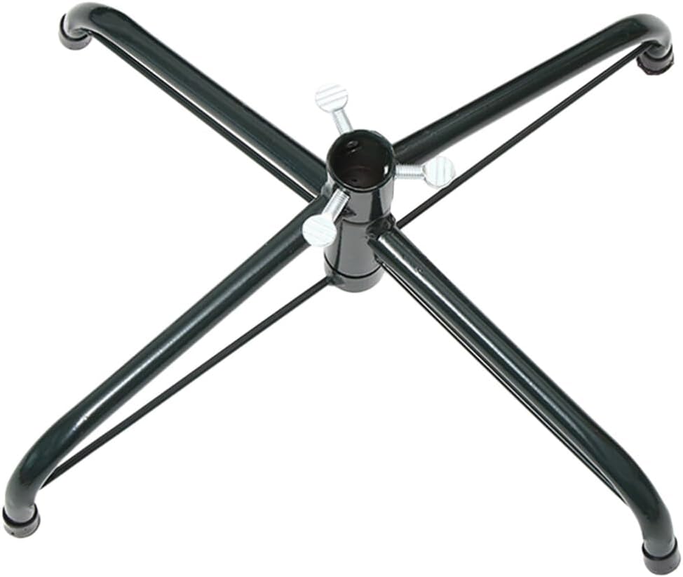 Tree Stands - DOITOOL Christmas Tree Stand - 5 inch Height Iron Christmas Tree Base - Universal Foldable Xmas Tree Stand for Christmas Tree, Artificial Trees, Fake Trees (40cm/15.72inch)