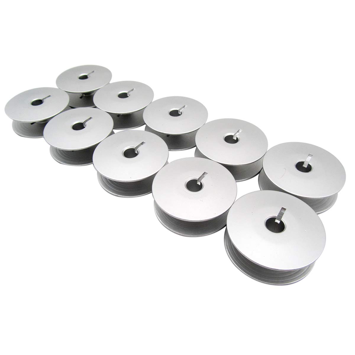 CKPSMS Brand - 0667 150830 32MM Diameter Large Aluminum BOBBINS FIT for durkopp Adler 667/867/868 (10PCS)