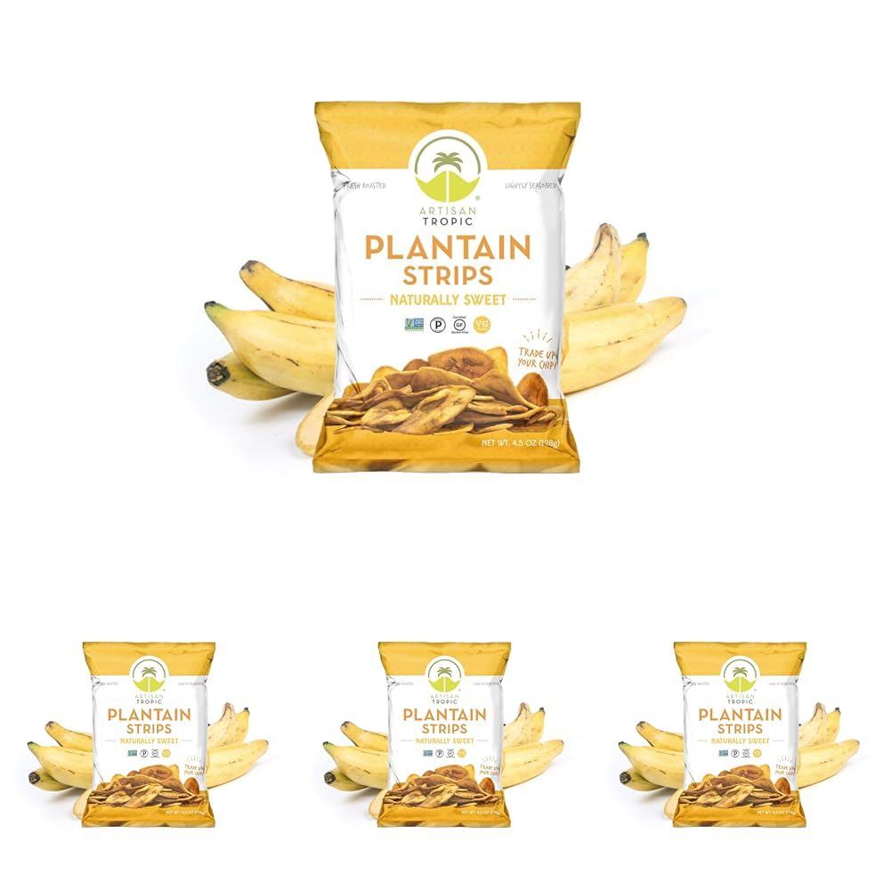 ARTISAN TROPIC Sweet Plantain Chips, 4.5 OZ (Pack of 4) Image