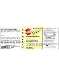 Saltstick Caps, cápsulas de electrolitos de repuesto, botella de 100 unidades